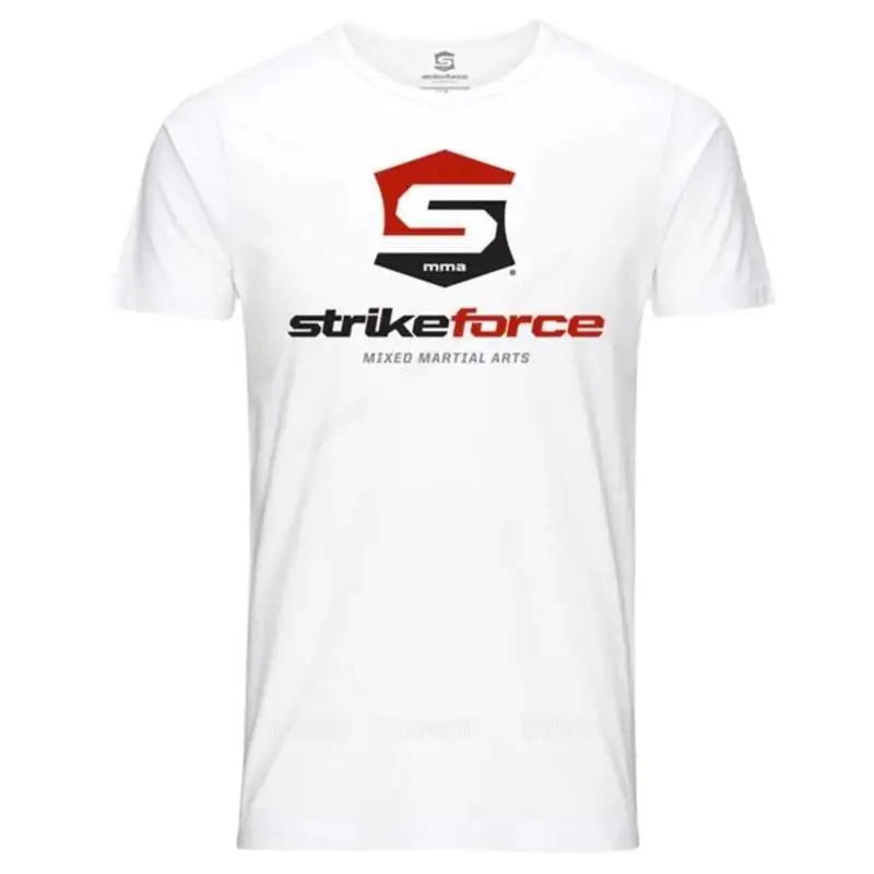 

Новое поступление, Мужская футболка с графическим рисунком, футболка s Strikeforce, футболка для взрослых, футболка оверсайз, Классическая мужская футболка с коротким рукавом