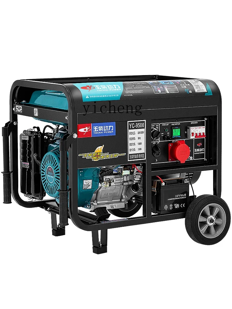 ZF kW small gasoline generator household single-phase outdoor silent