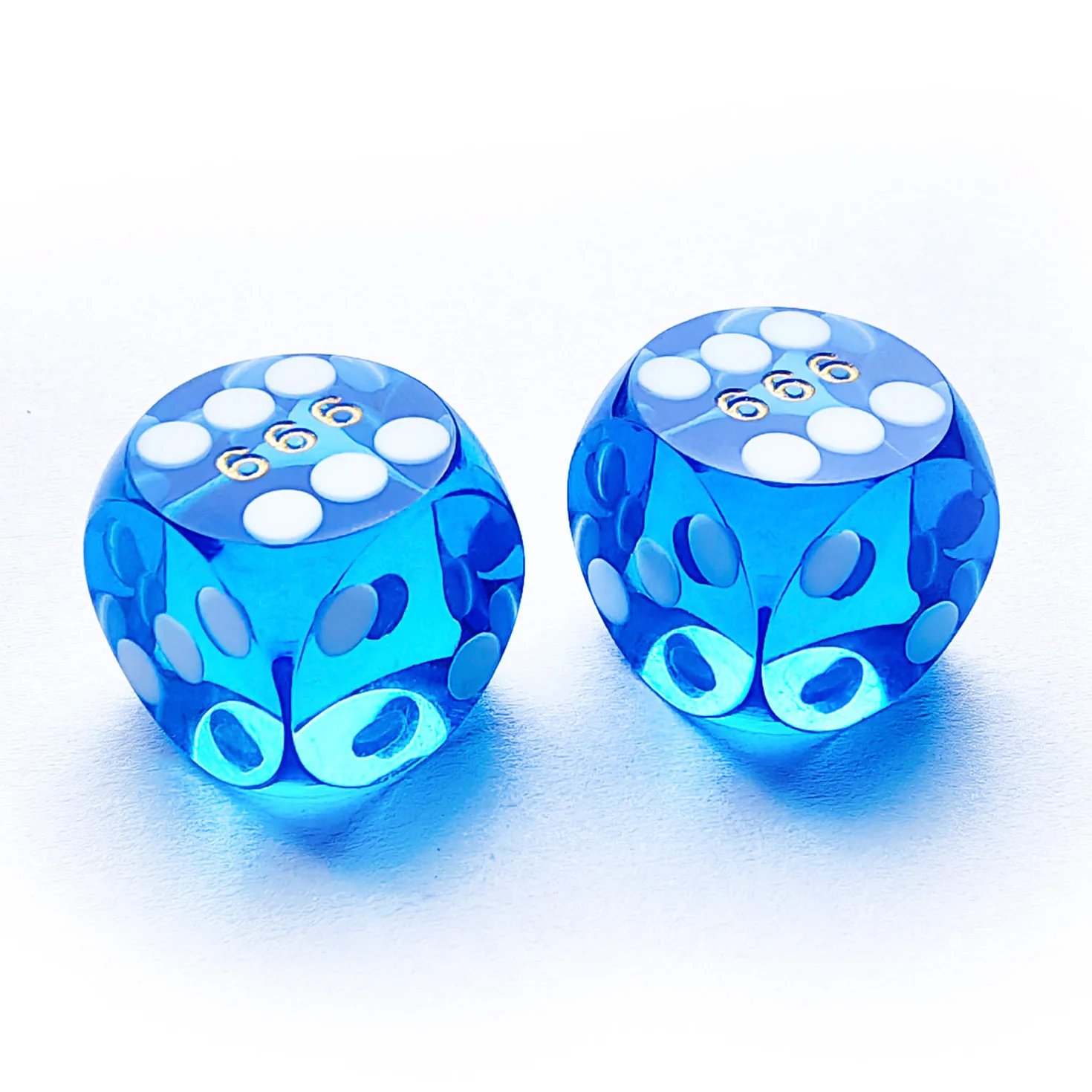 Bescon Dice Professional Precision Dice Round Corner 9/16\