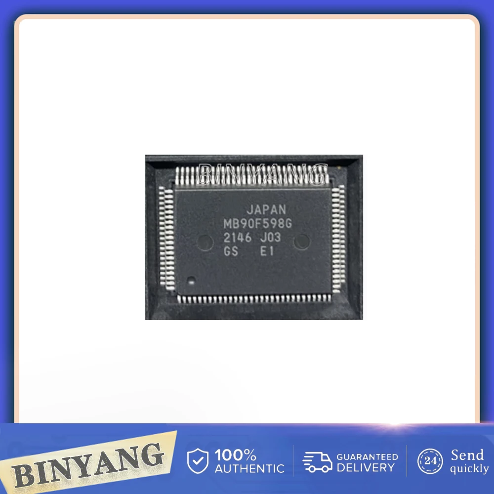 

1pcs MB90F598G QFP100 16Bit Proprietary Microcontroller Brand New Authentic