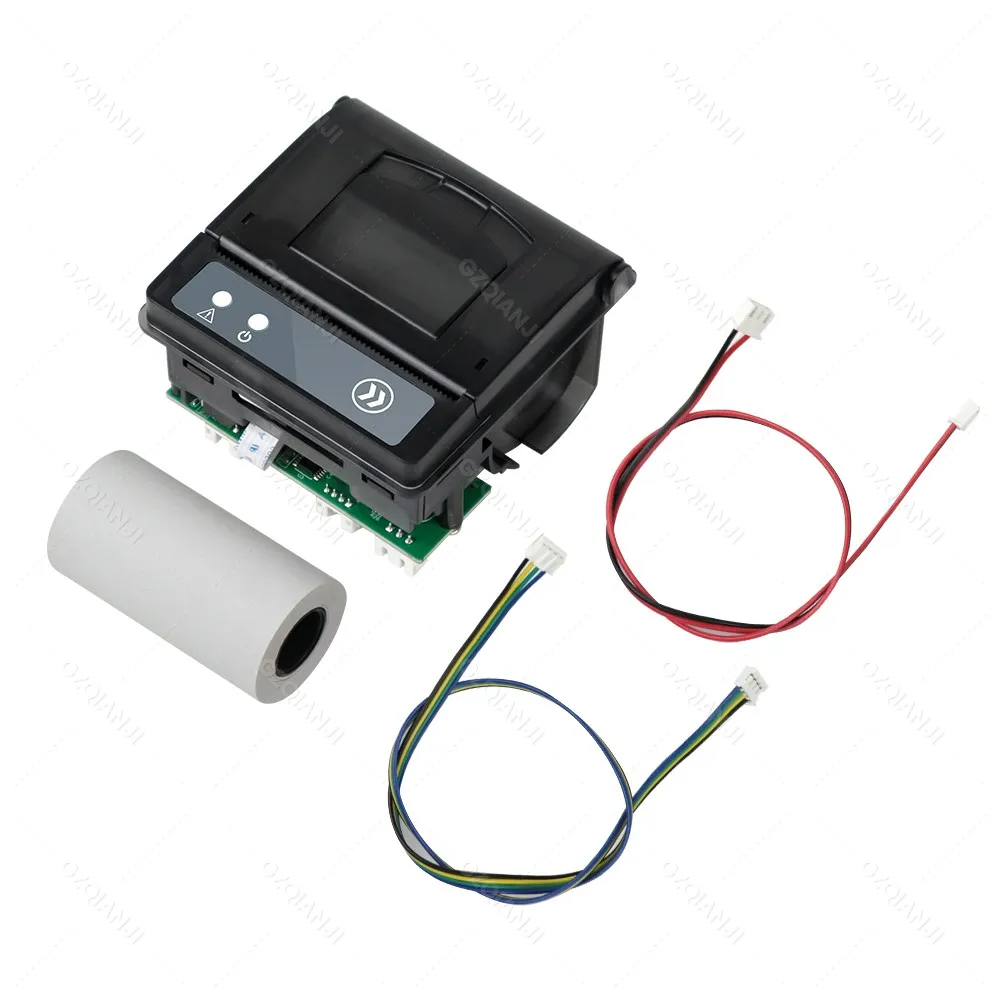 58mm Embedded Thermal Receipt Printer Mini Printing Module Low Noise with RS232/TTL Serial Port Support ESC/POS Commands 5-9V