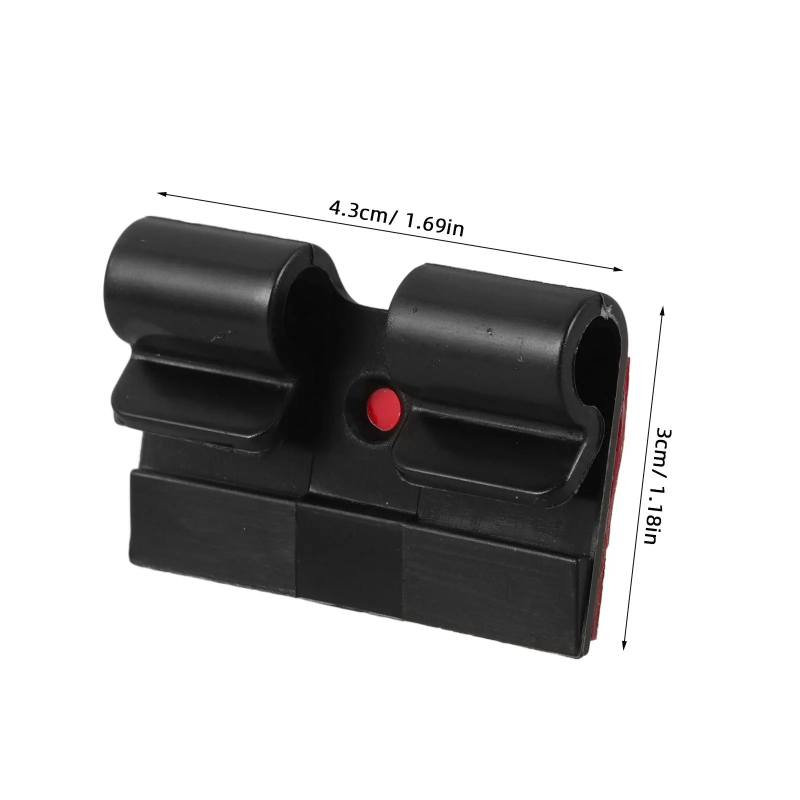 10 قطع من مشابك الكابلات اللاصقة لإدارة الأسلاك، عصا على مشابك حامل الكابل للاستخدام المنزلي والمكتب