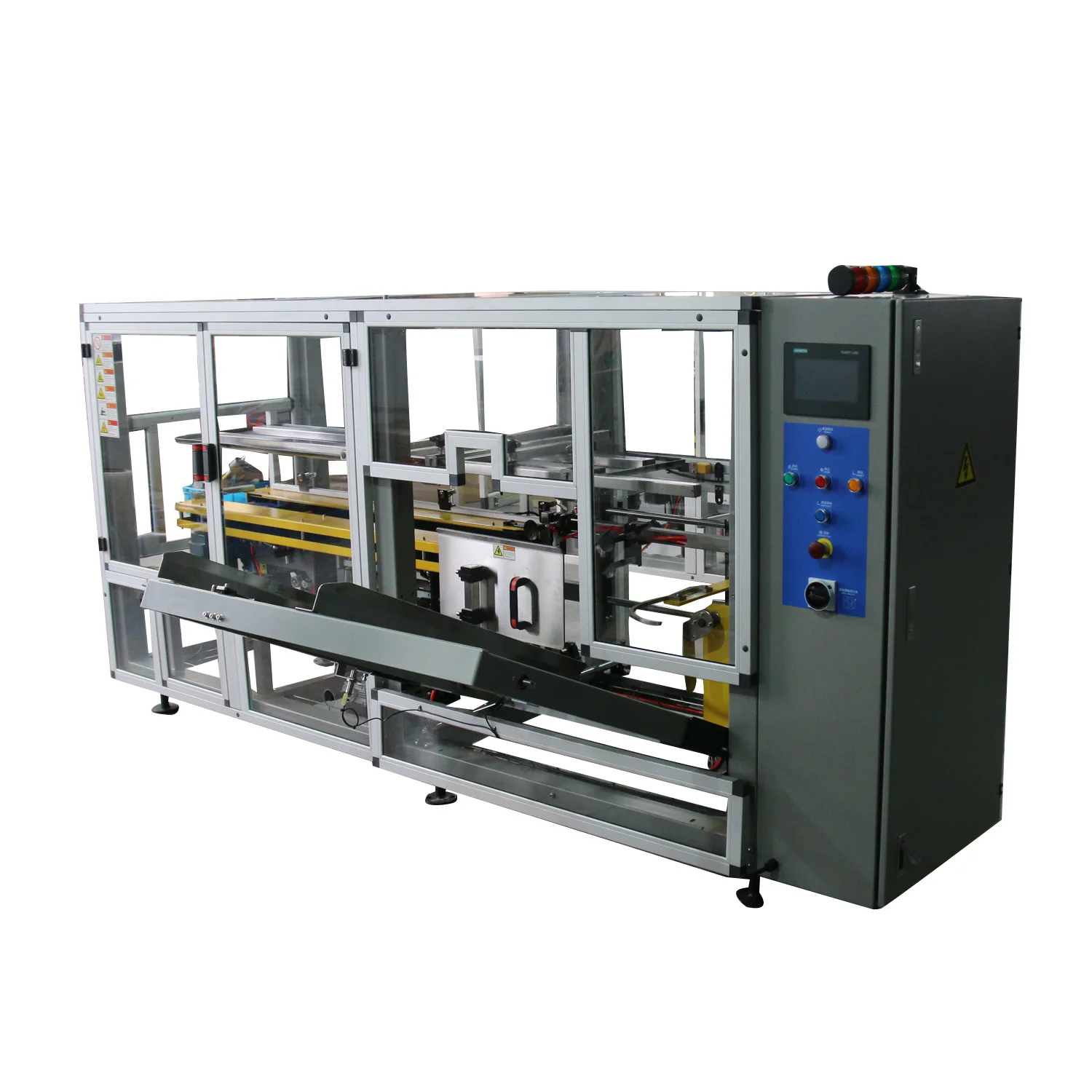 Тяжелый высокоскоростной чехол для бывшего и запайщика. Автоматическое оборудование для эрекции картонных коробок. Насадка для запайки нижнего клея в комплекте.