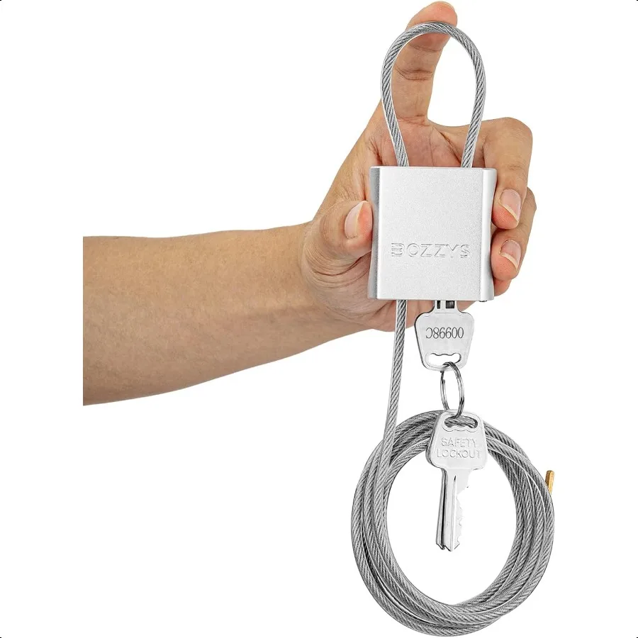 

Регулируемые тросовые замки с 3 ключами L 6,56 футов x D 1 6 дюймов Алюминиевый стальной тросовый замок для велосипедных шкафчиков и наружных шестерен Keye