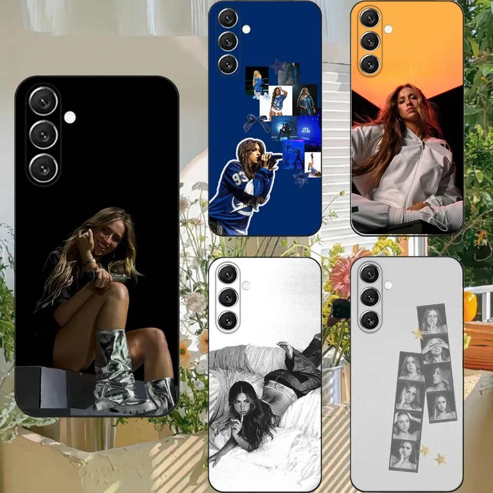 

T-Tate Mcrae Greedy Phone Case Phone Case For Samsung S25,S24,S21,S22,S23,S30,Ultra,S20,Plus,Fe,Lite,Note,10,9,5G Black Cover