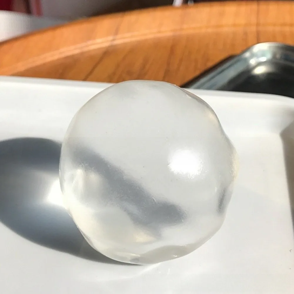 Soft Simulated Maltose Squeeze Plasticity Slow Resilience Slow-Rebound Transparent Stress Relief Fidget for Christmas Gift
