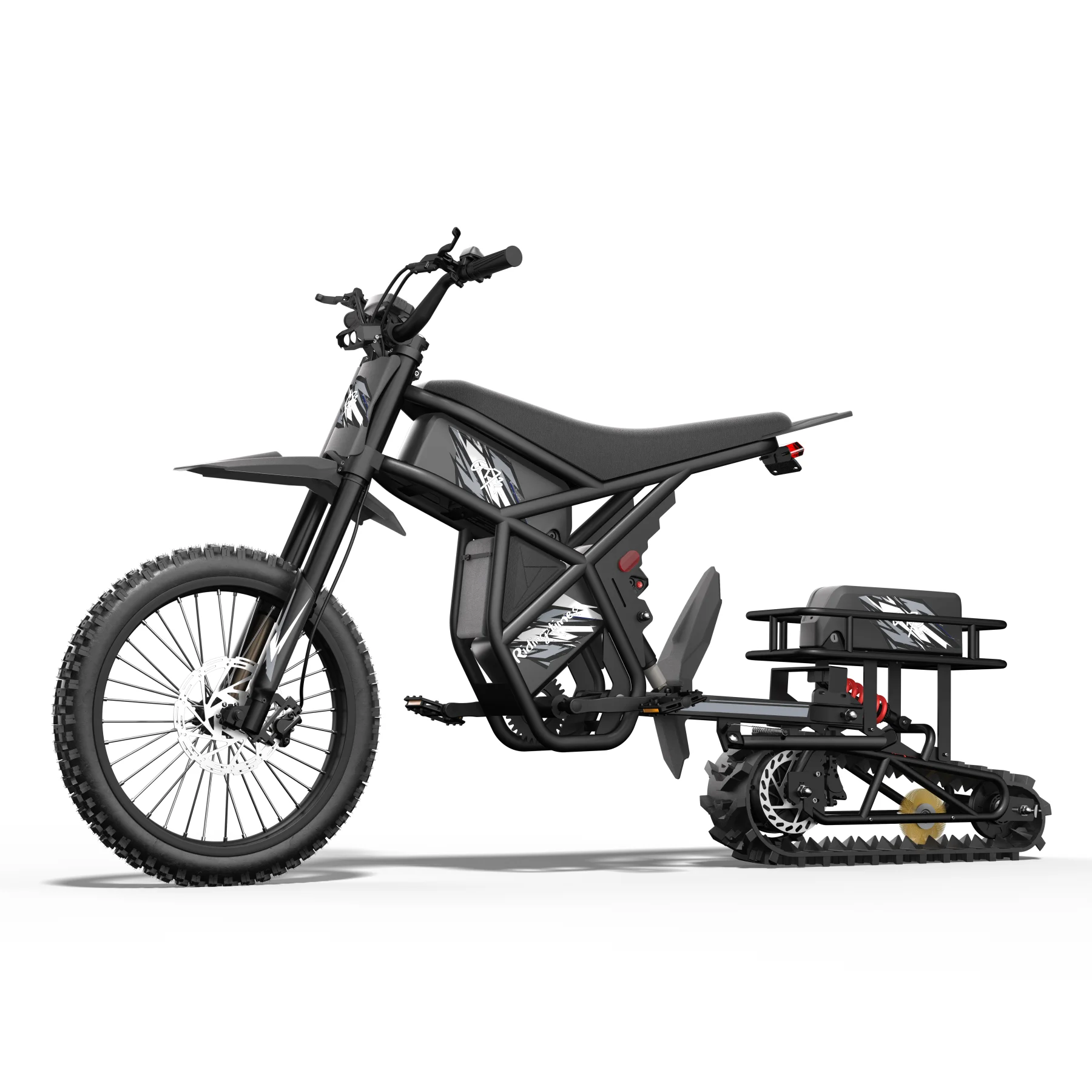 ركوب الخيل GR73 PRO/GT54/GT54 PRO دراجة ترابية كهربائية ملحقات ذاتية الصنع مناسبة لثلوج الشتاء