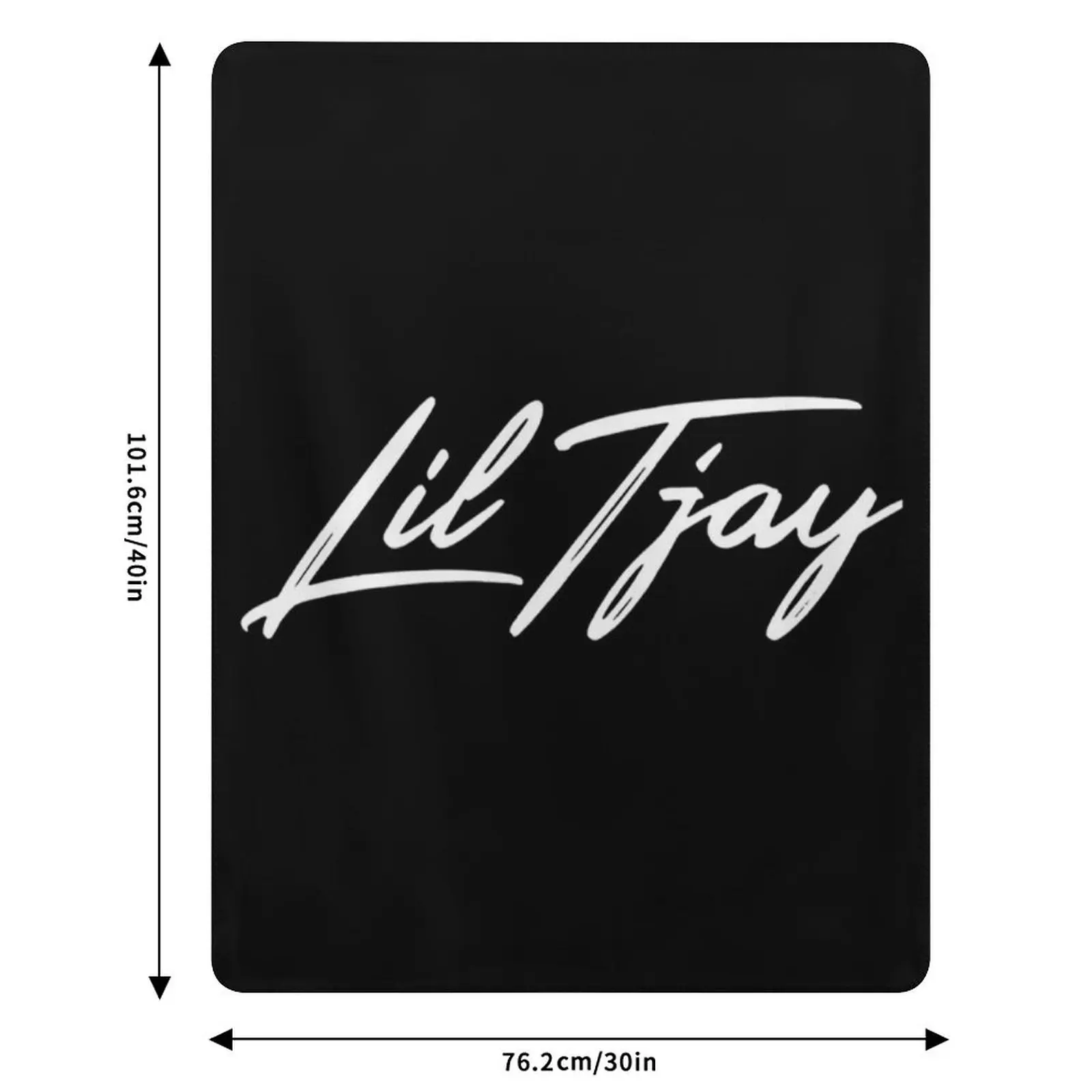 Lil Tjay Throw Blanket Bed Fashionable decorative Decorative Sofas Warm Plush For Sofa Thin Blankets 6