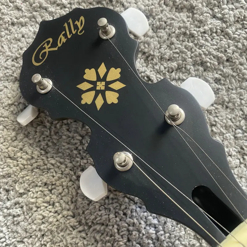 

G067 Korea Rally Banjo 5 Strings Mahogany Wood Open Body 11'Remo Heads 22 Frets Acoustic One