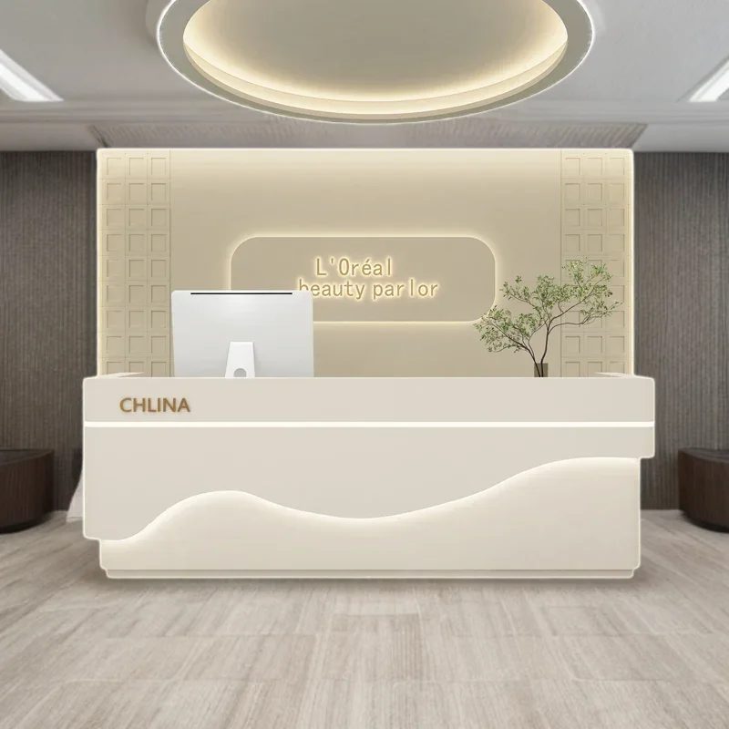 Pulpito Beauty Salon Reception Desks Atril Counter Front Desk Customer Center Tables Table De Professional Office Furniture