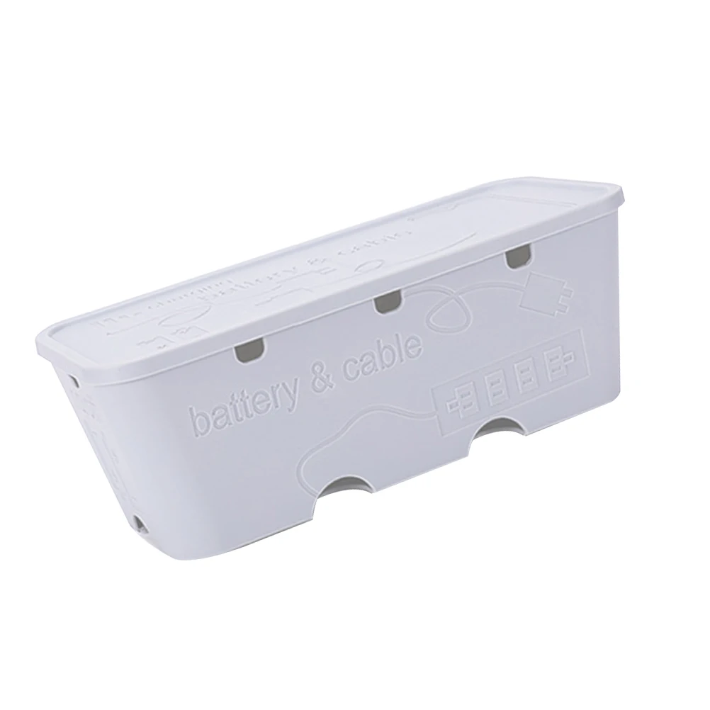 

Multifunctional PP Plastic Socket Organizer Cable Storage Case Household Supplies Cord Hider Strip Cable Management
