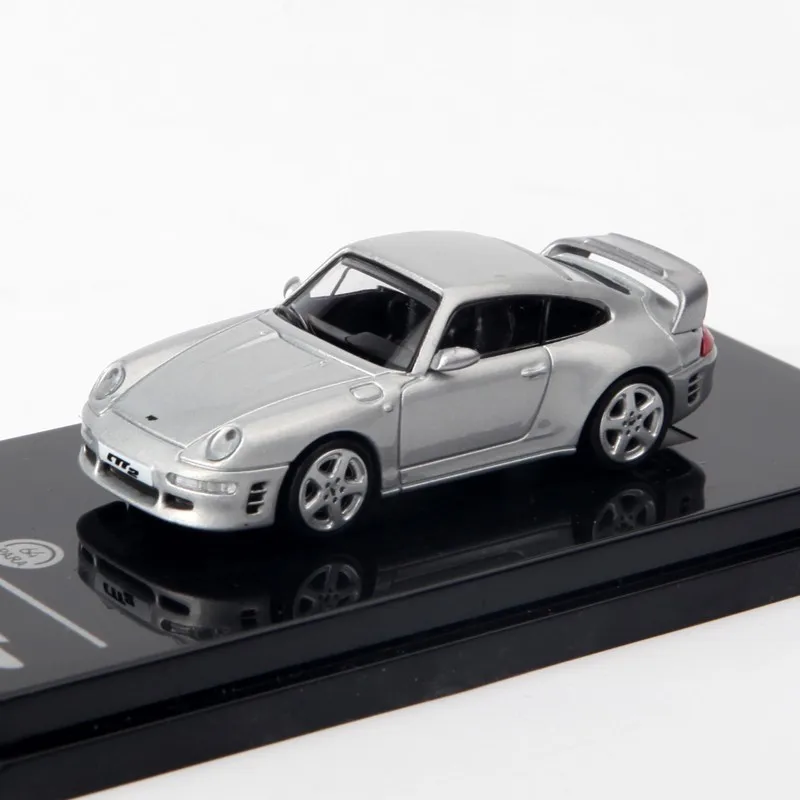 NEW 64PARAa 1/64 Scale RUF CTR2 Diecast Alloy Toy Cars 7cm Models by 3 inches For Collection Gift