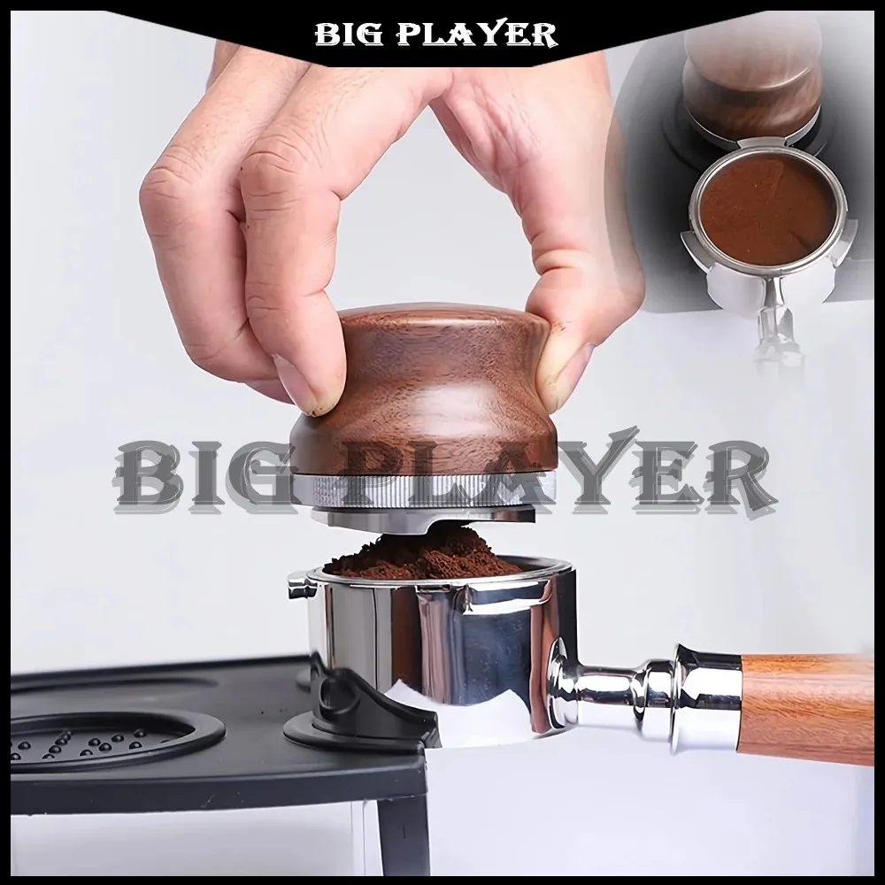 Espresso Palm Tamper 53Mm - Adjustable Coffee Distributor Leveler For 54Mm Portafilter