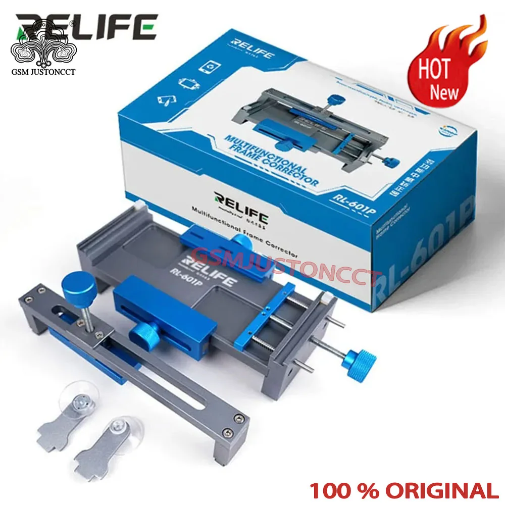 RELIFE RL-601P Multifunctional Mobile Middle Frame Corrector Port Fracture Recovery Clamp Supports Various Phone Models Repair