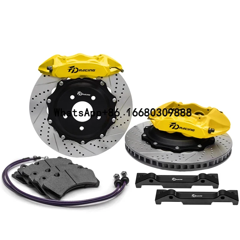 High performance racing Customized Car Big Brake Kit Brake Calipers 6 Pistons 4 Pistons for  Highlander