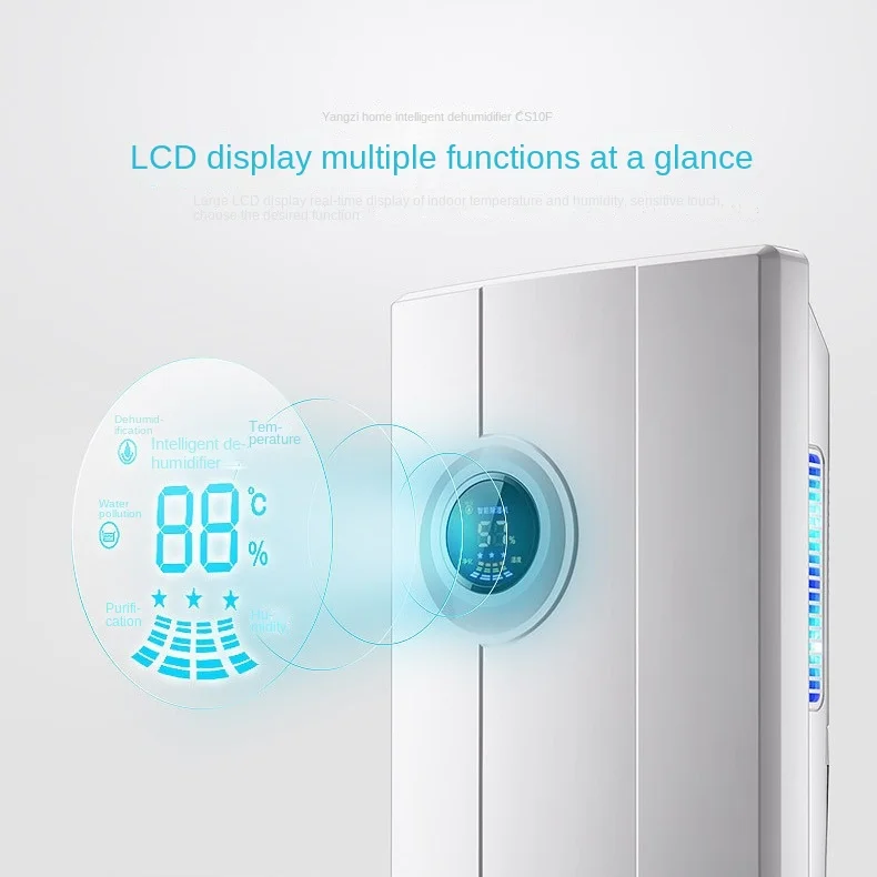 Household moisture absorption silent dehumidifier