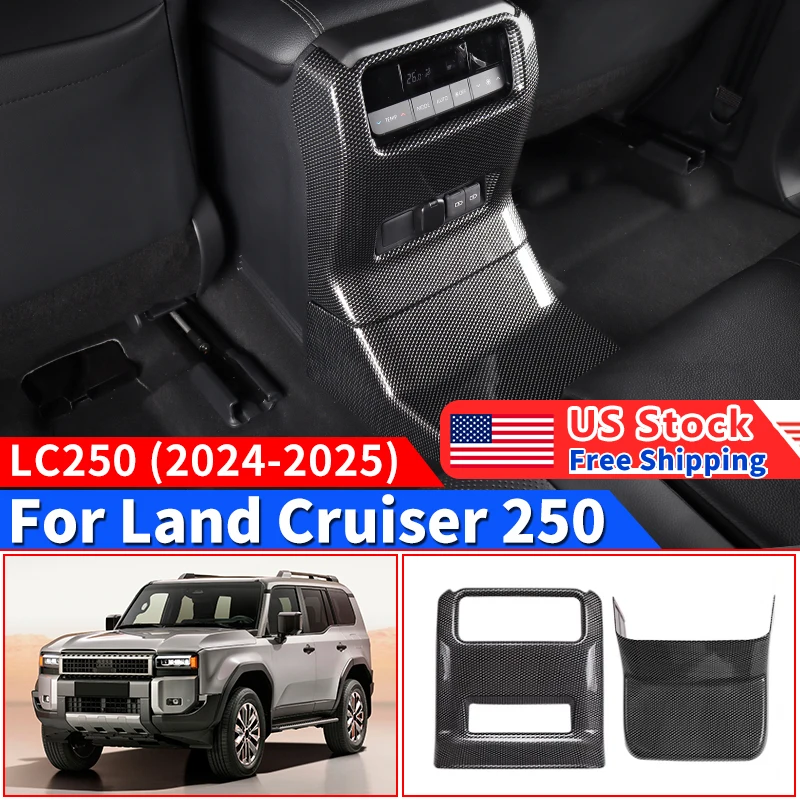 For Toyota Land Cruiser 250 2024 2025 Prado LC250 1958 First Edition J250 Armrest Box Back Protective Cover,Interior Accessories