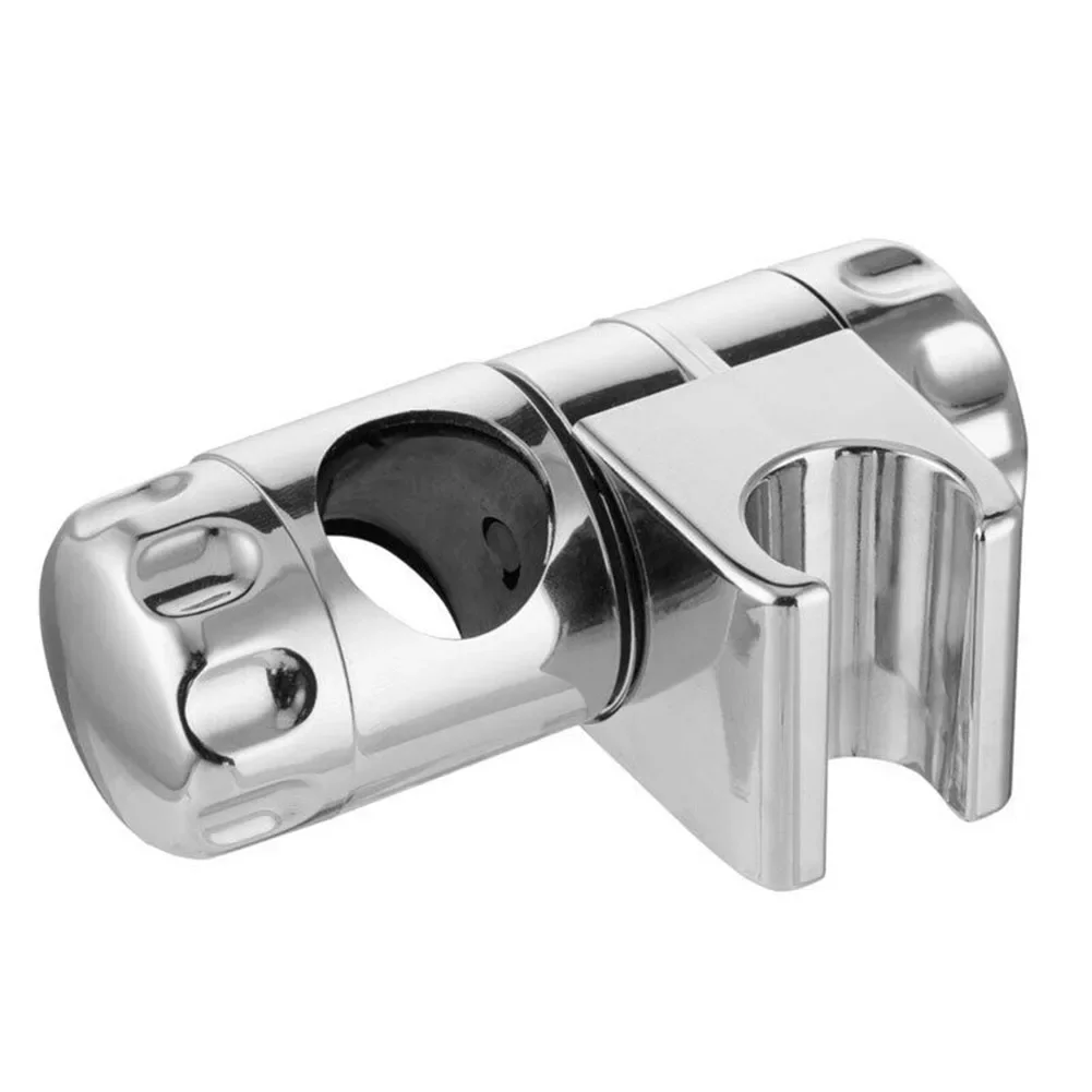 Shower Head Holder with Double Lock Mechanism Right Side Mount for 25mm Risers Quality ABS Manufactured Chrome Finished