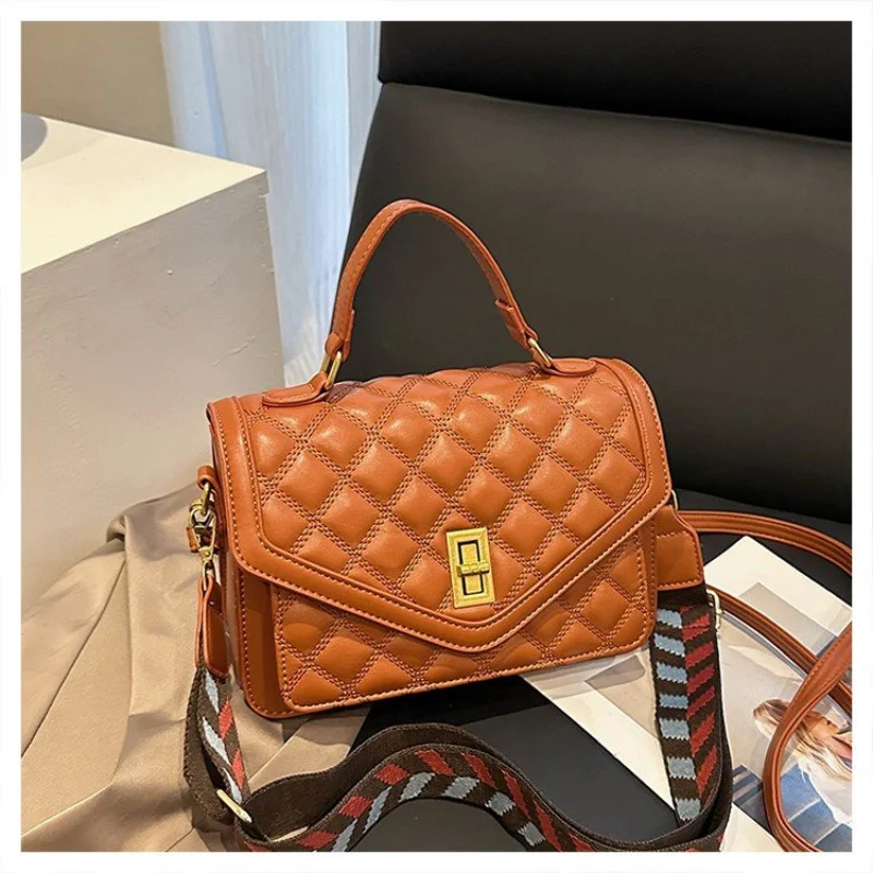 

Роскошная женская сумка через плечо из тонкой кожи, высококачественная и повседневная винтажная сумка в Париже ​