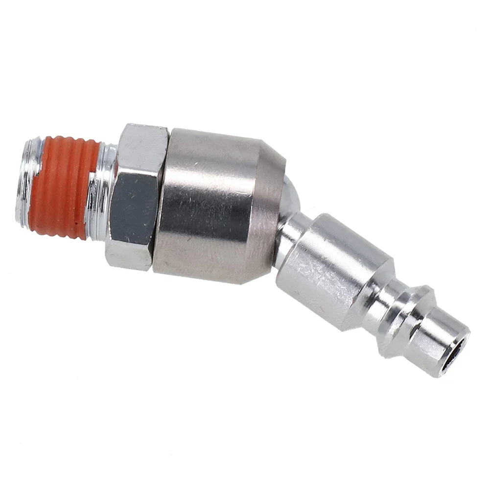 Imagem -04 - União Giratória Pneumática Ferro Folheado a Níquel Plugue de ar do Conector do ar Acessórios Pneumáticos 4npt Padrão dos Eua