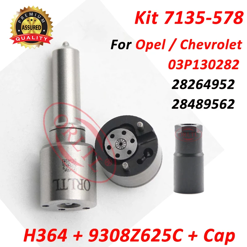 7135-578 Nozzle H364 Control Valve 9308z625C Repair Kit For Chevrol 03P130282 28264952 28489562 25183185 28277576 28525582