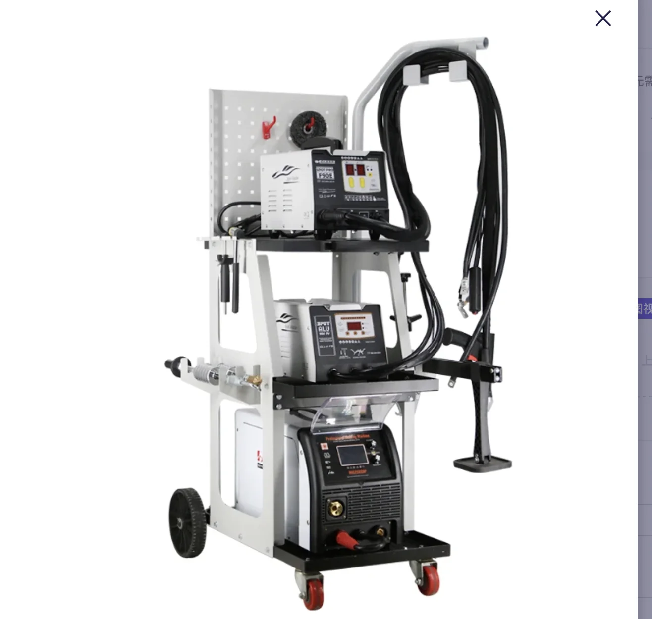 

Trihero 2025 High Quality Dent Puller Machine Hot Factory Direct Car Body Welding Spotter Steel Metal Body Repair Equipment