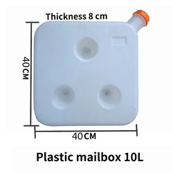 10L 3Hole Plastic Fuel Tank Oil Tank For Air Diesel Parking Heater Petrol Storge Canister Water Tank For Car Truck Tool