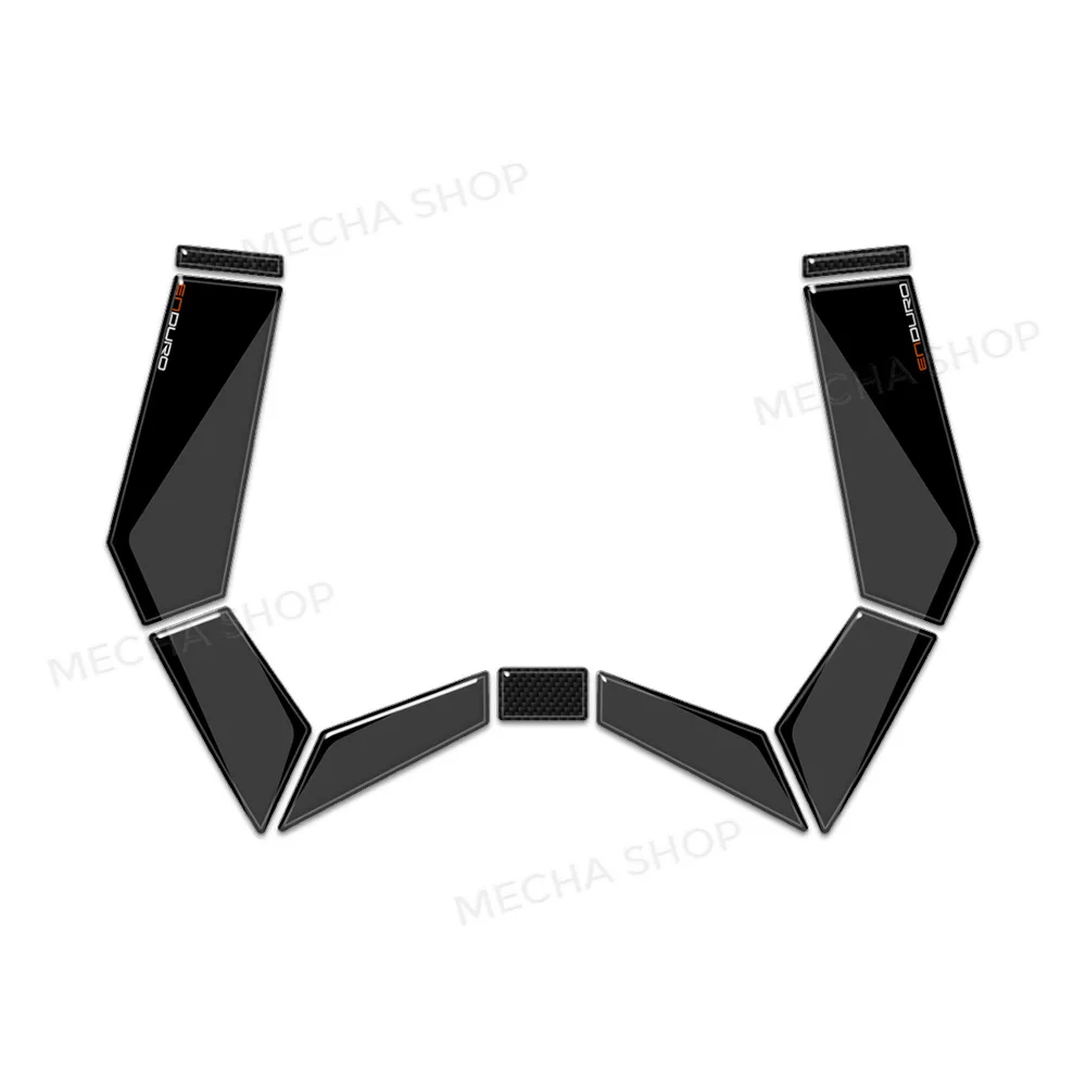 For Zontes 368G 2025 368 G 2026 Accessories Handlebar Plastic Stickers 3D Resin Sticker Protection Kit 6