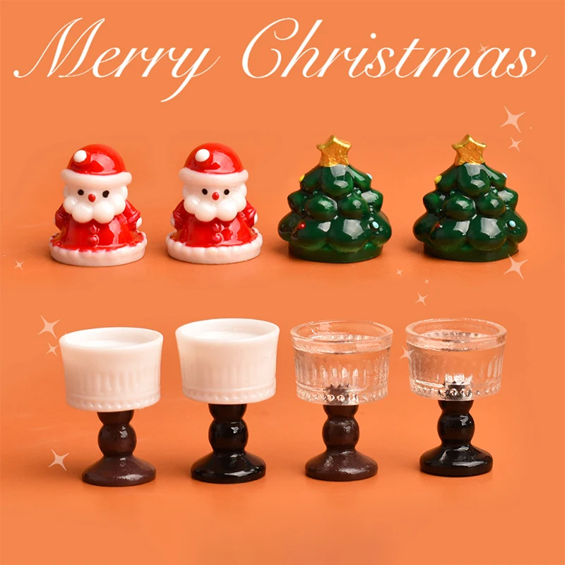 10 Uds casa de muñecas en miniatura Kawaii lindo Diy uso diario taza de helado juego casa de muñecas Miniaturas accesorios de decoración del hogar juguete