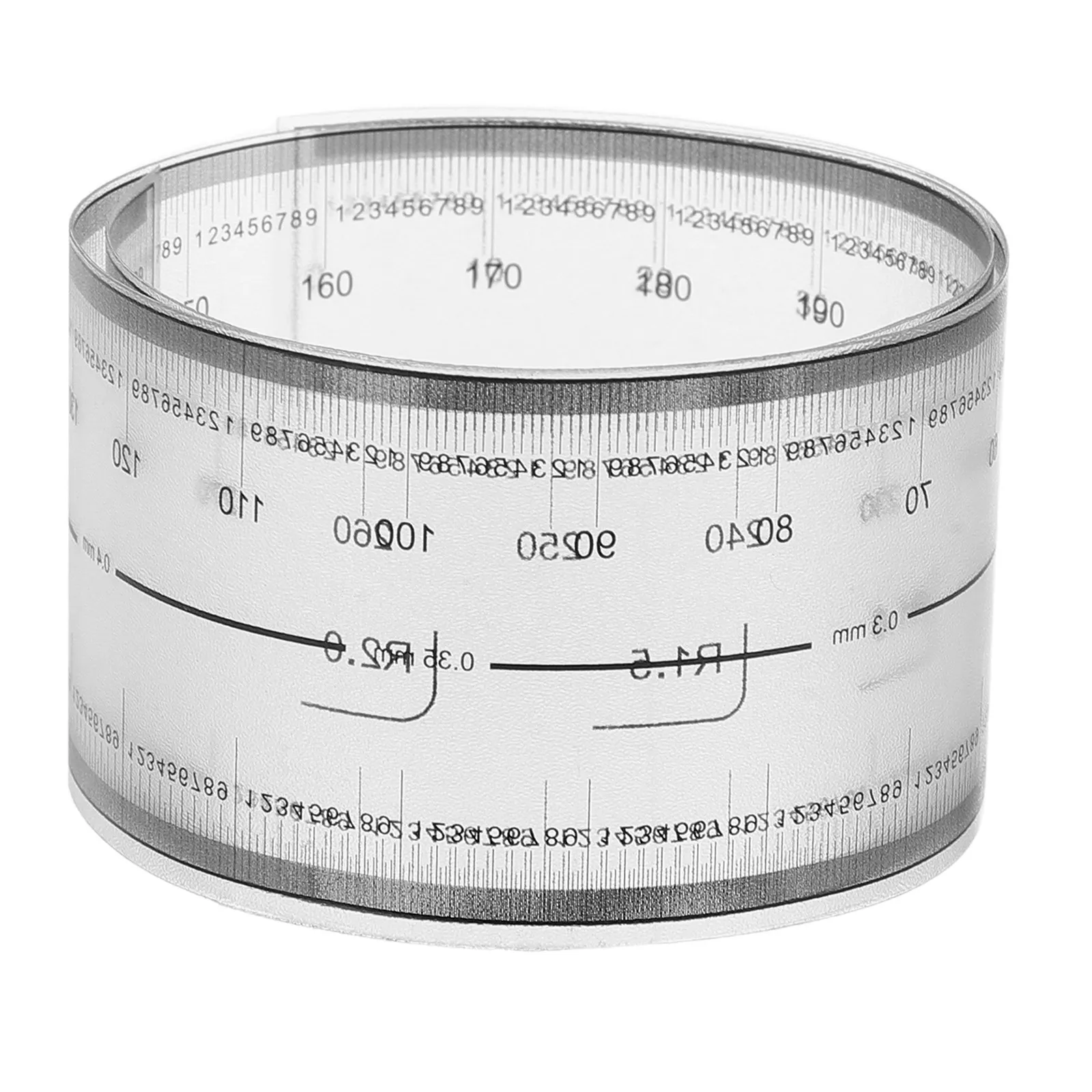 Ruler Tool Drawing Measuring Halloween Christmas New Year Drafting Ruler Clear Metric Ruler Drafting Rulers 30CM