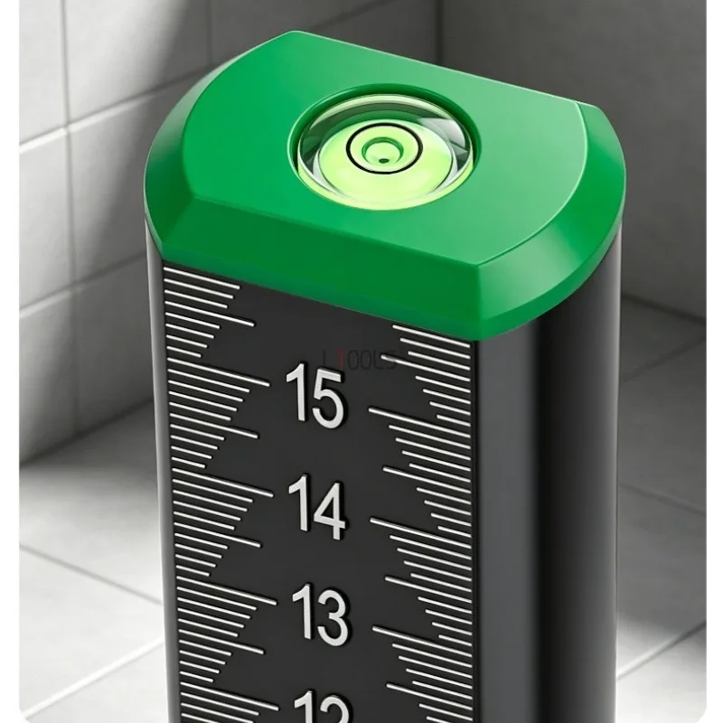 15/30cm Magnetic Height Gauge High-Precision Tile Leveling Height Ruler Special Household Tile Installation Measuring Tool Ruler