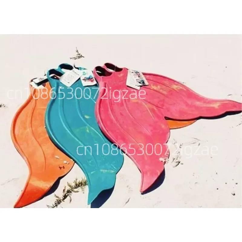 Professional Mermaid Monofin for Training, High Performance Swim Fin Made of Soft & Flexible Rubber