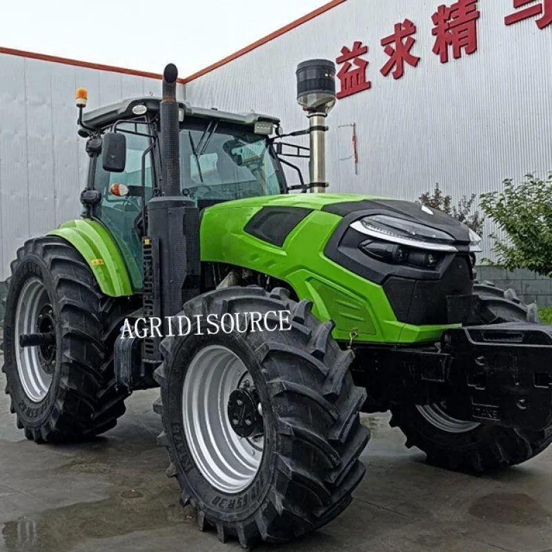 Cheap：Cheap Low fuel consumption diesel-powered four-wheel drive 210hp agricultural field cultivator tractor tractor engine wate