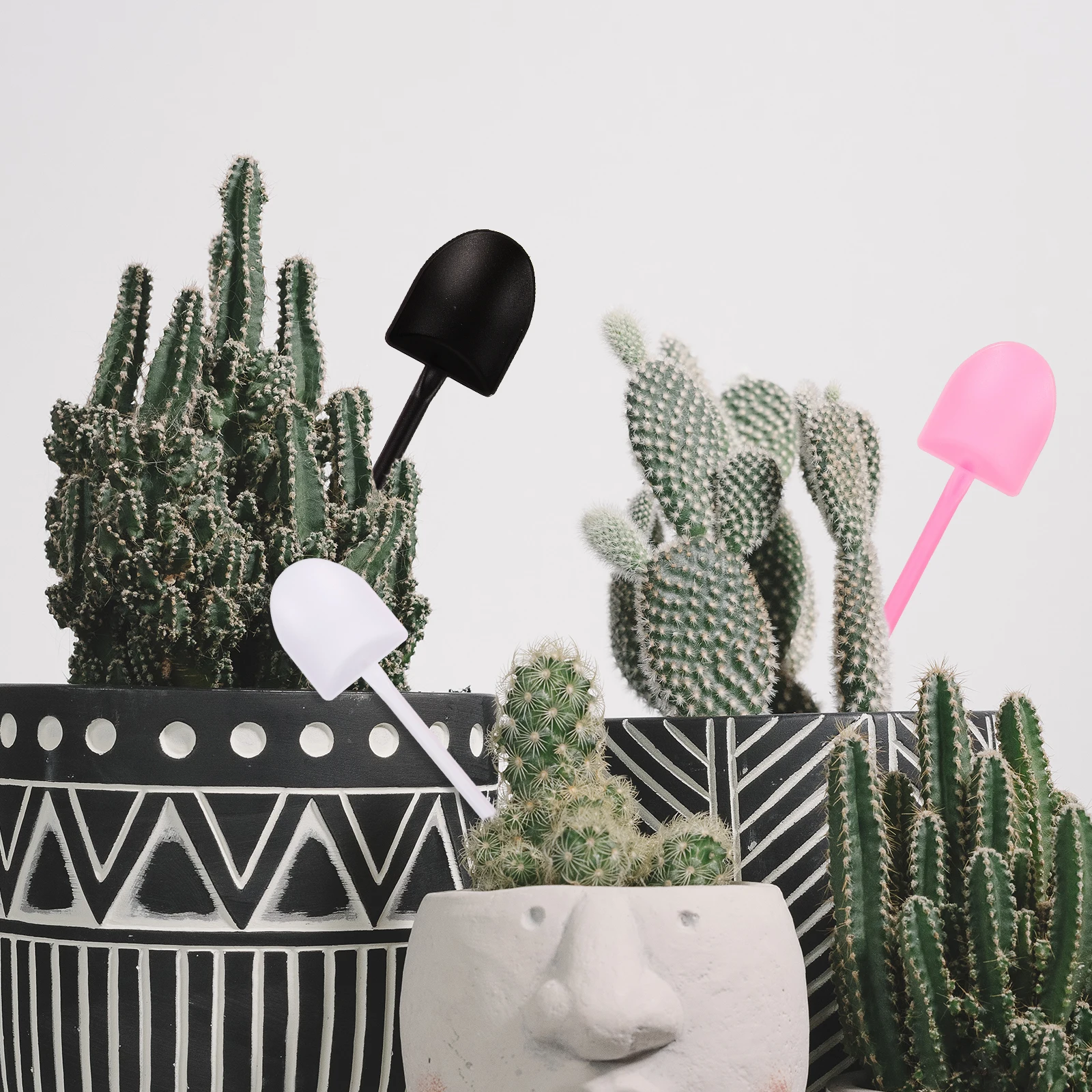 

Plastic Decorative Shovel for Bonsai Miniature Shovel Toys Cactus Pot nament Garden Yard Balcony scape Accessory