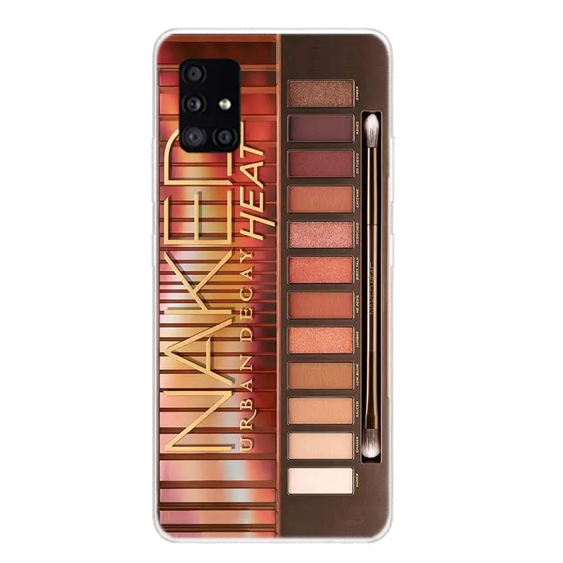 Glam Makeup Eye Shadow Box For Samsung Galaxy A15 A14 A13 A12 A55 A54 A53 A52 Phone Case A32 A35 A34 A33 A25 A24 A23 A22 A04S A0