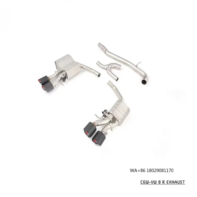 

CGW New Design Exhaust Piping Valved Muffler Cat-back for MK8 R 2.0T Variant 2022+ Carbon Fiber Exhaust Tips