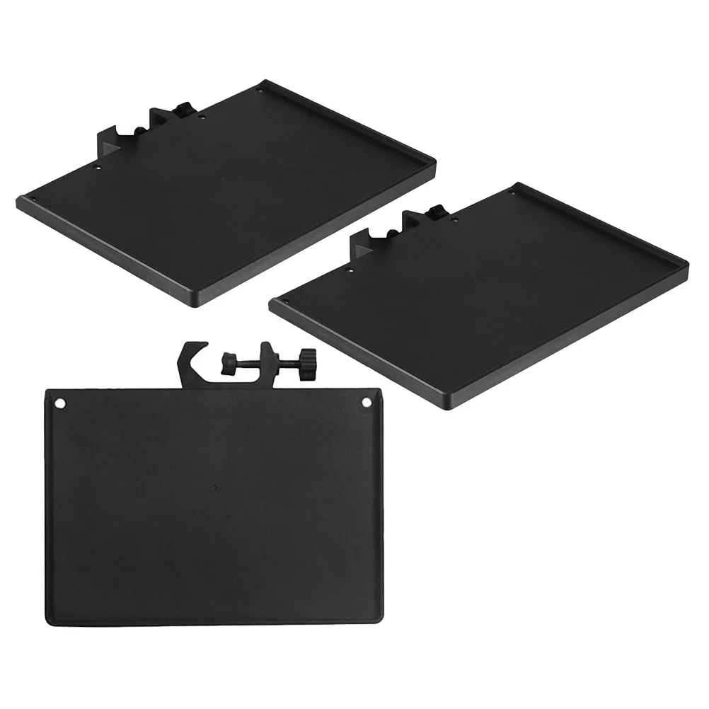 

3Pcs Sound Card Tray for Microphone Stand Phone Live Streaming Mount Sturdy Build Non-Slip Edges Holds Phone Sound Card