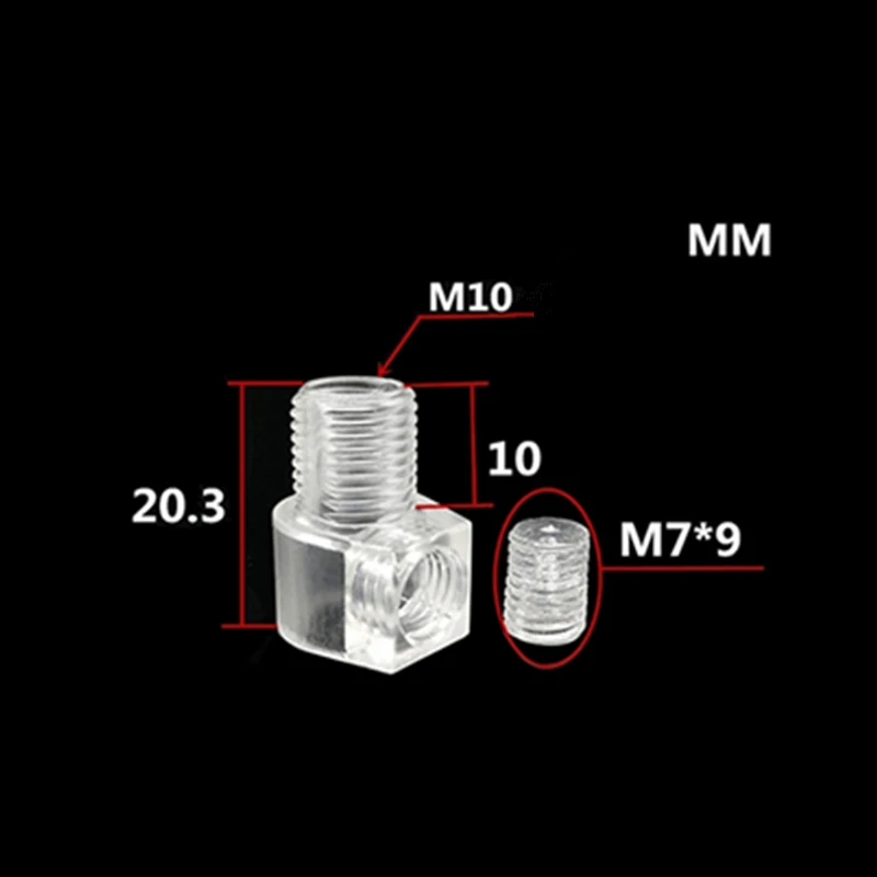 50pcs/pack 5100-7 Pendant lamp wire lock cable plastic cable grips white black transparen lamp accessories