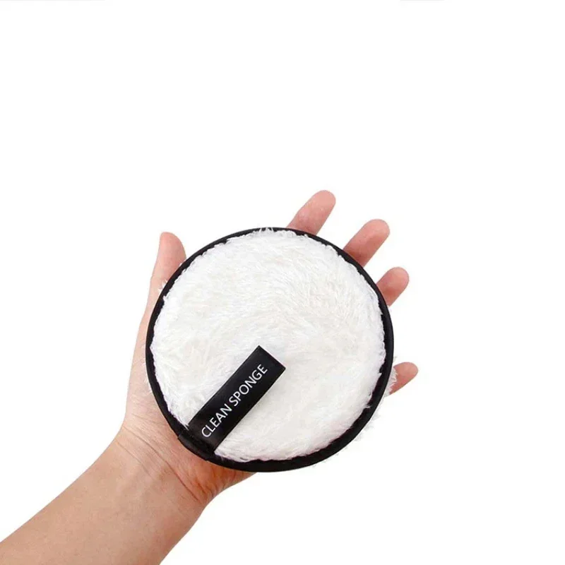 4p Reusable Cotton Makeup Remover Pads for Washable Face Clean Sponge Blender Cleansing Puff Cloth Foundation Liquid Cream Tools