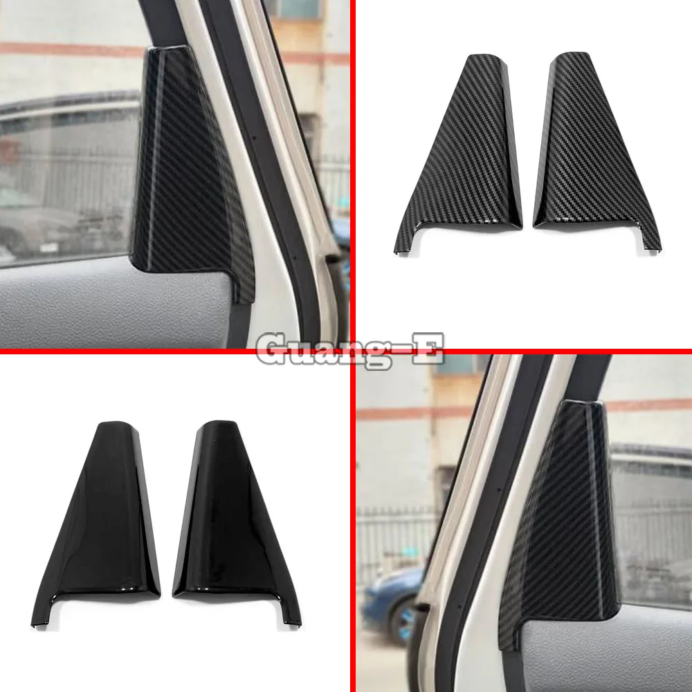 For Honda Fit Jazz 2020 2021 2022 2023 2024 Car Rear Door Pillar Triangle Cover Stick Decoration Trim Auto Interior Accessories