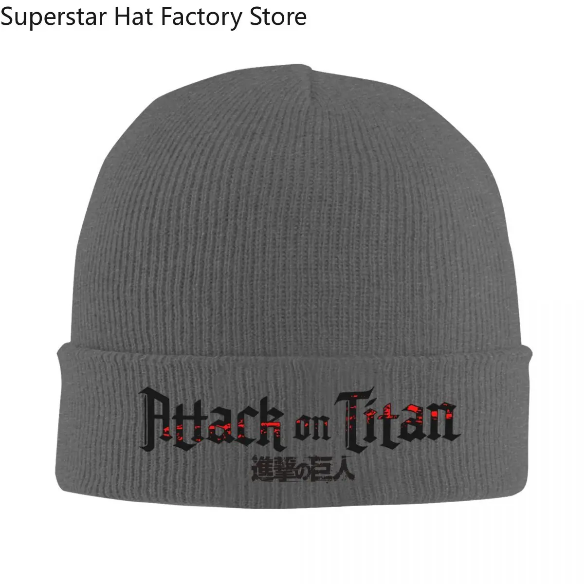 Attack-on-Titan Knitted Hat Beanie Autumn Winter Hat Warm New Caps for Men Women