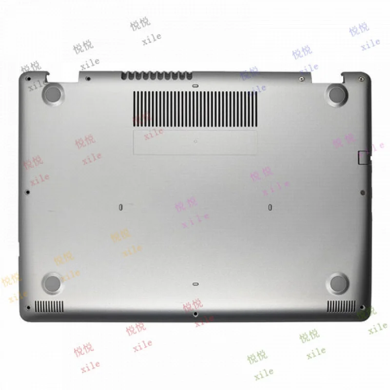 

L L ДЛЯ DELL Inspiron 3480 3482 3493, нижняя крышка корпуса 0YGJFC, серебристая, без USB-C