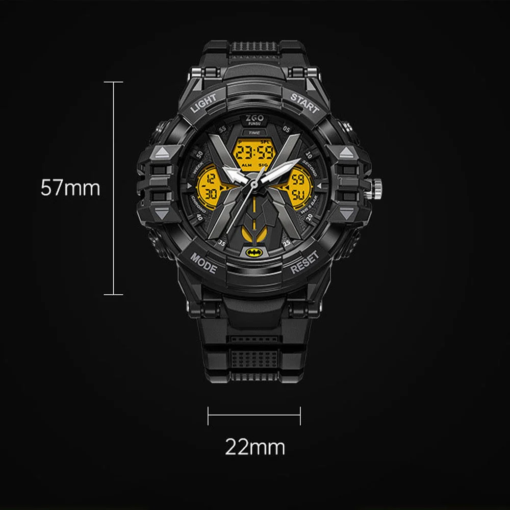 Original Batman Watches Sports Waterproof Smart Mechanical Watch DC Hero Superman Electronic Watch Student Boy Man Birthday Gift