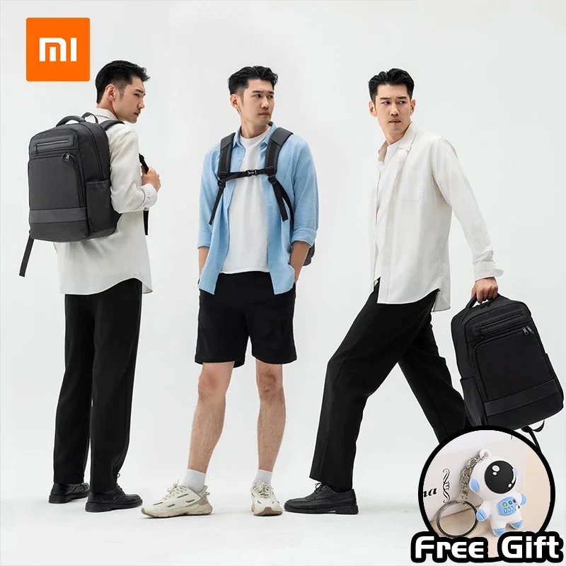 Xiaomi TANJIEZHE 15.6 Inche Men's Travel Backpack Waterproof Travel Commuter Bag Laptop Business Backpack School Backpack