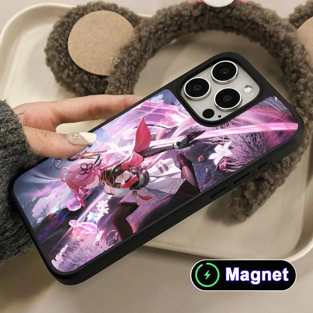 

Wuthering Waves Taoqi Matte Surface Magsafe Mobile Phone Case for iPhone 17 16 15 14 13 12 11 Air Pro Max Plus Colorful Cover
