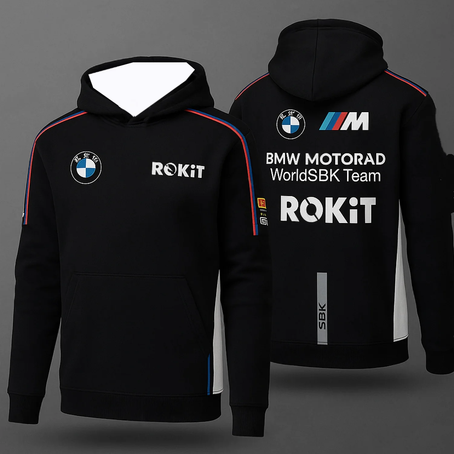 

Толстовка BMW Motorrad SBK Racing — осенне-зимний пуловер с длинными рукавами, толстовка ROKiT Team Motorsport