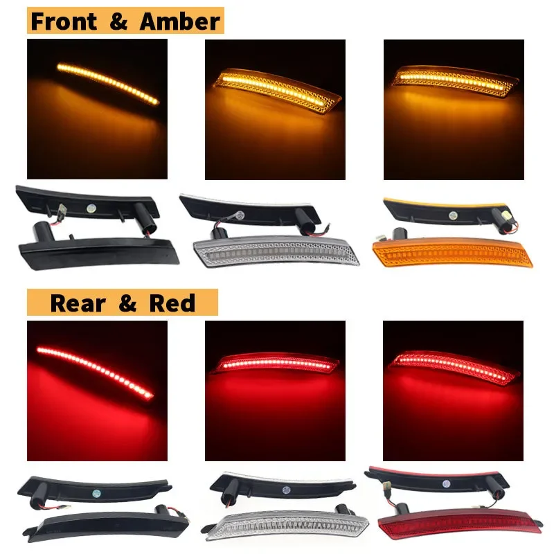 For BMW Mini Cooper R55 R56 R57 R58 R59 R60 R61 Rear/Front LED Side Marker Light Side Repeater Turn Signal Light LED Panel Lamp