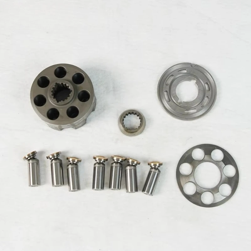 Per Komatsu Pc160 Pompa Escavatore Pezzi di ricambio Blocco cilindri Pistone assiale idraulico variabile Ram Kit pompa principale Parti