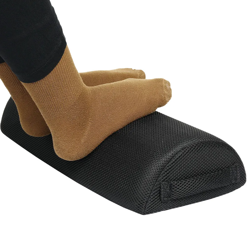 

Цельная полуцилиндрическая подушка, офисная подставка для ног, массаж ног, подушка с зажимом для ног, эргономичный табурет для ног