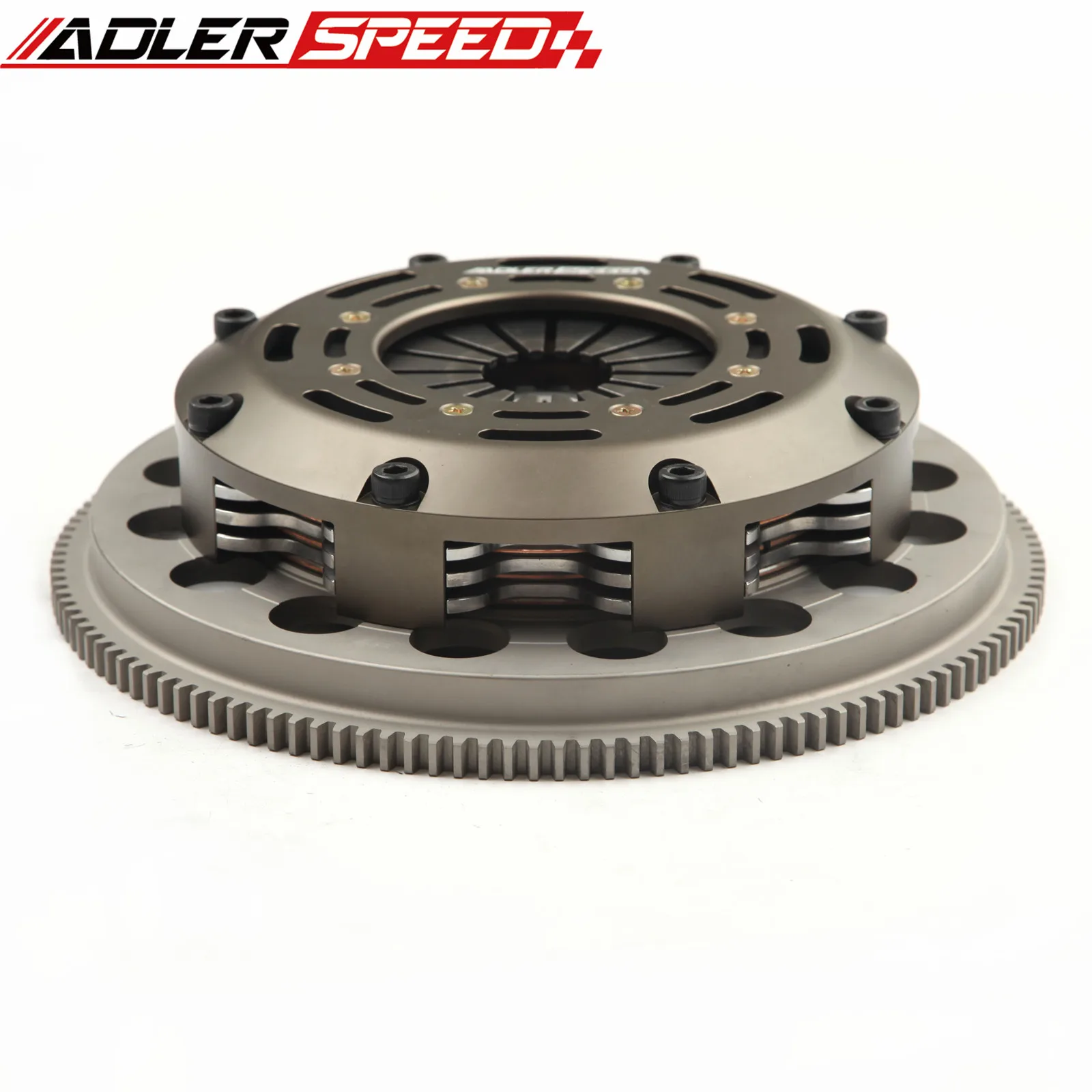 ADLERSPEED Racing Clutch Triple Disc Kit For 97-05 AUDI A4 1.8T B5 B6 Medium WT